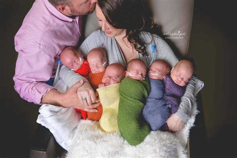 when were the waldrop sextuplets born|Mom of 3 — Including Twins — Welcomes Rainbow。